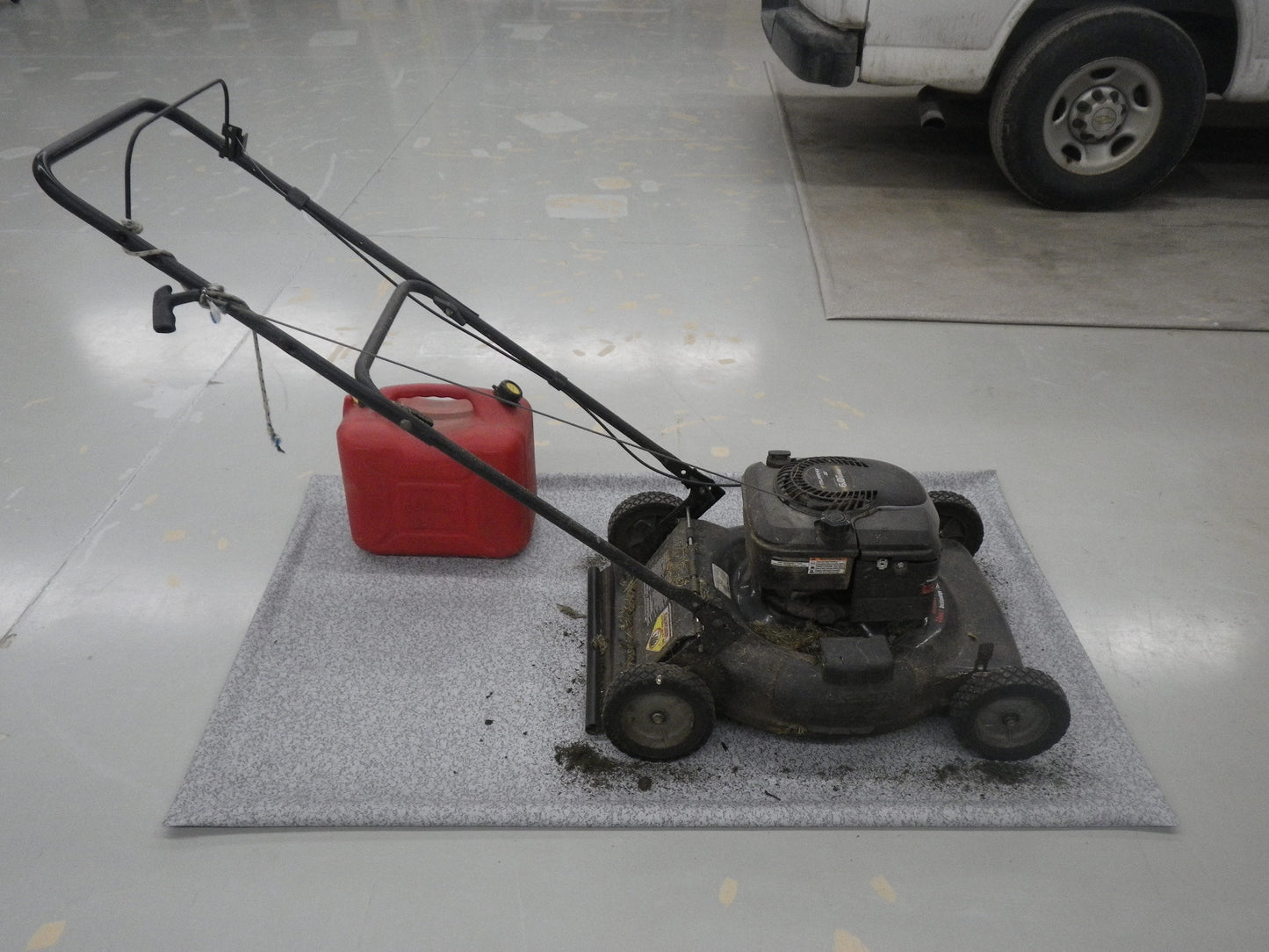 Snowblower Mat and Lawnmower Mat